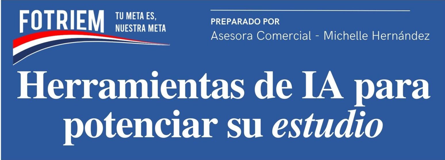 Herramientas de IA para potenciar su estudio